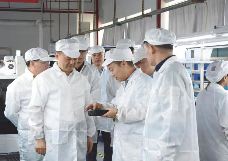 萍乡市委书记陈敏率队到BBIN宝盈集团考察